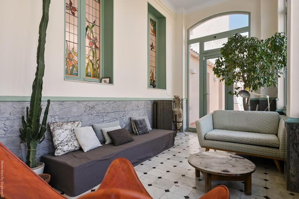 Villa Emma Au Coeur De Malmousque Marseilles Buitenkant foto