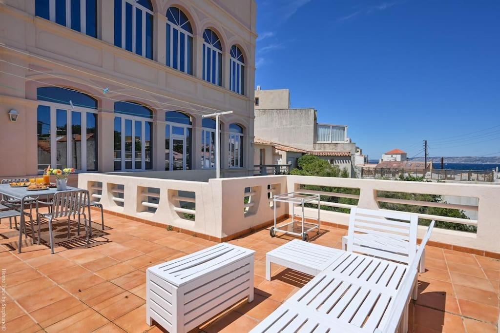 Villa Emma Au Coeur De Malmousque Marseilles Buitenkant foto